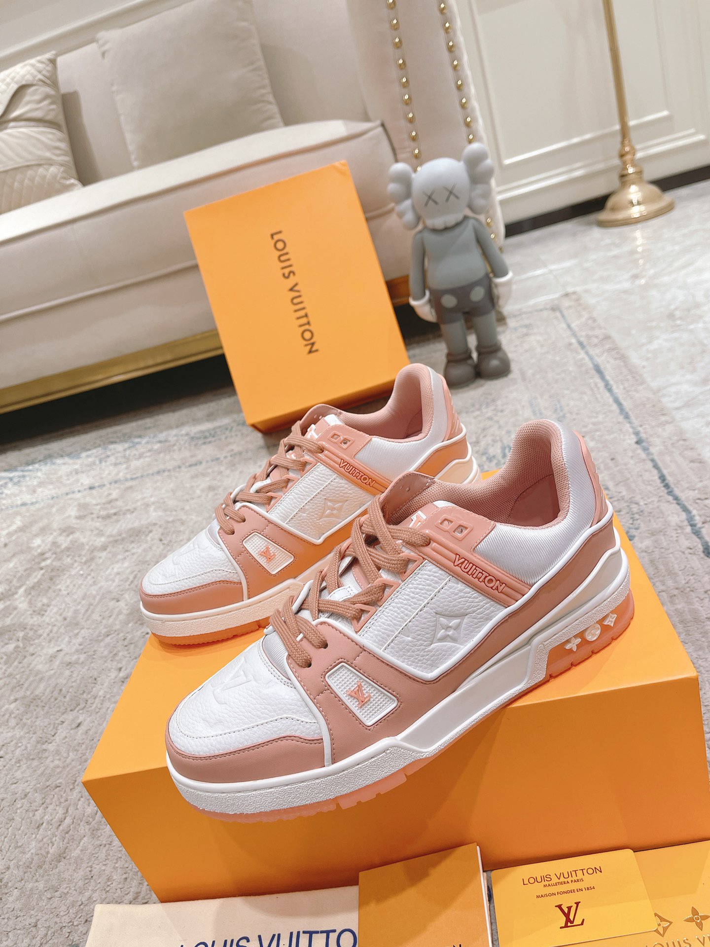 Men Women L*ouis V*uitton Top Sneaker