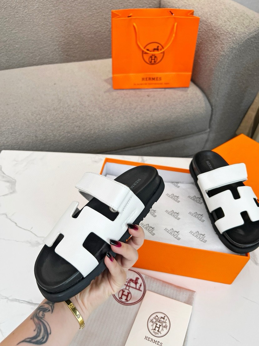 Women Men  H*ermes slides Top Sneaker