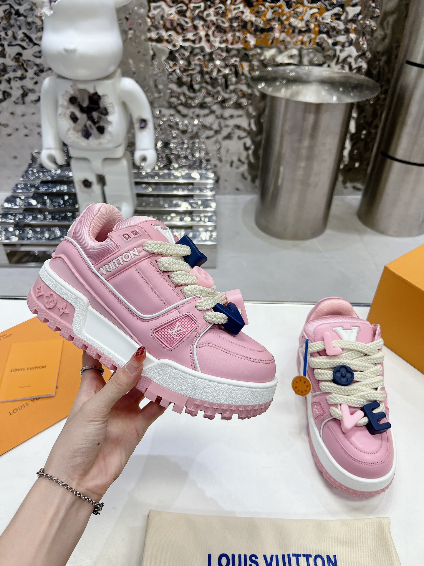 Men Women L*ouis V*uitton Top Sneaker L*V Trainer