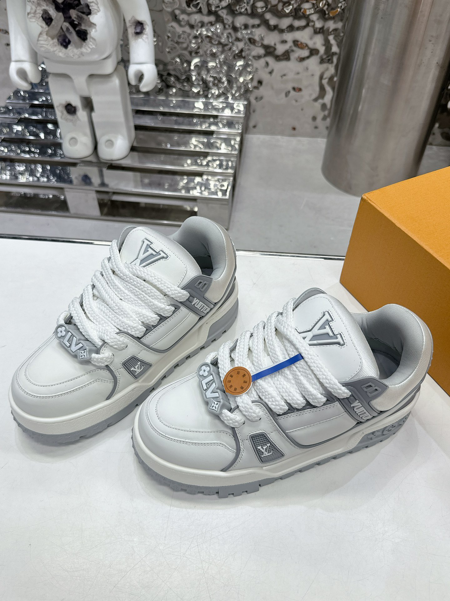 Men Women L*ouis V*uitton Top Sneaker L*V Trainer