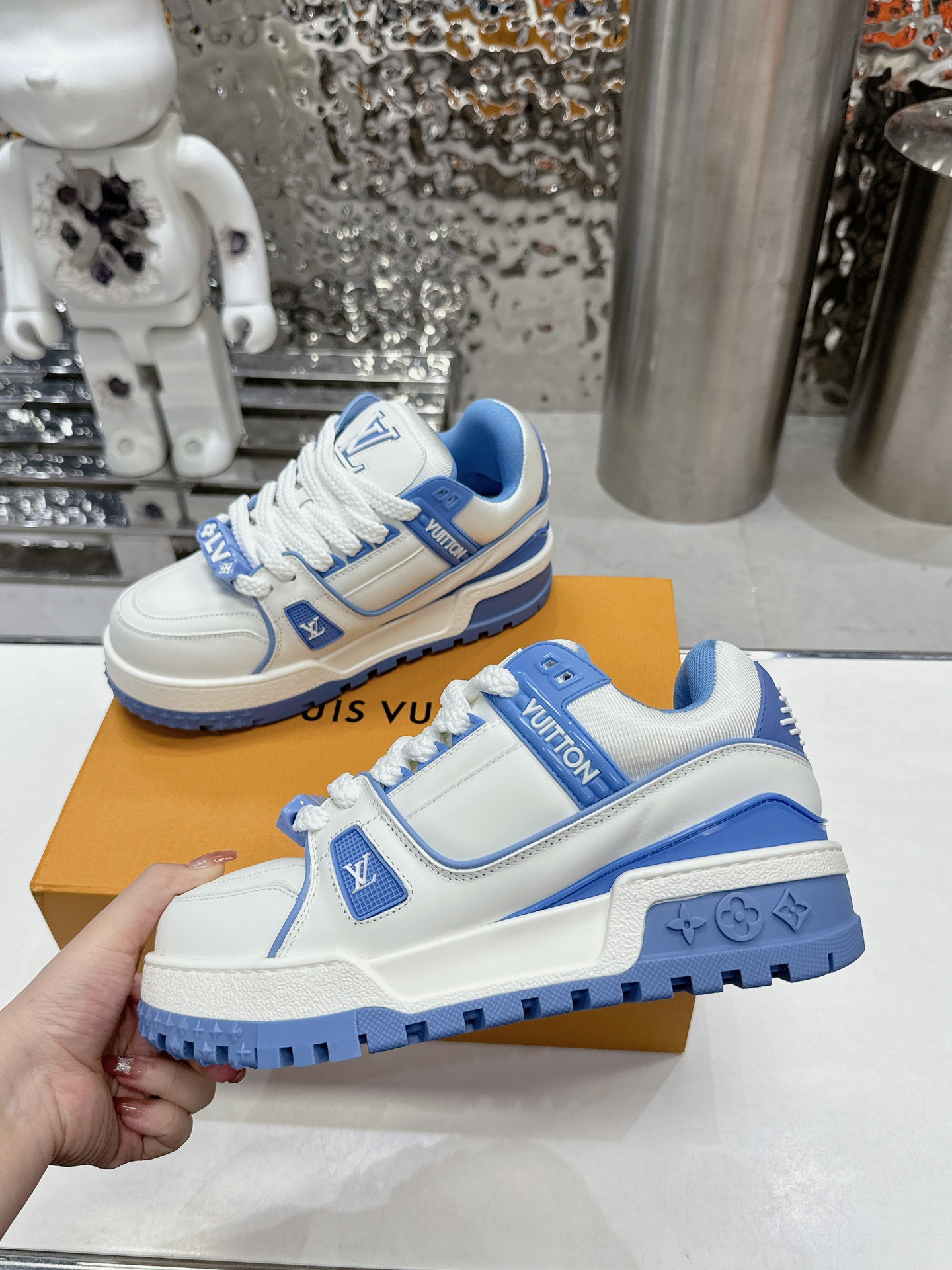 Men Women L*ouis V*uitton Top Sneaker L*V Trainer