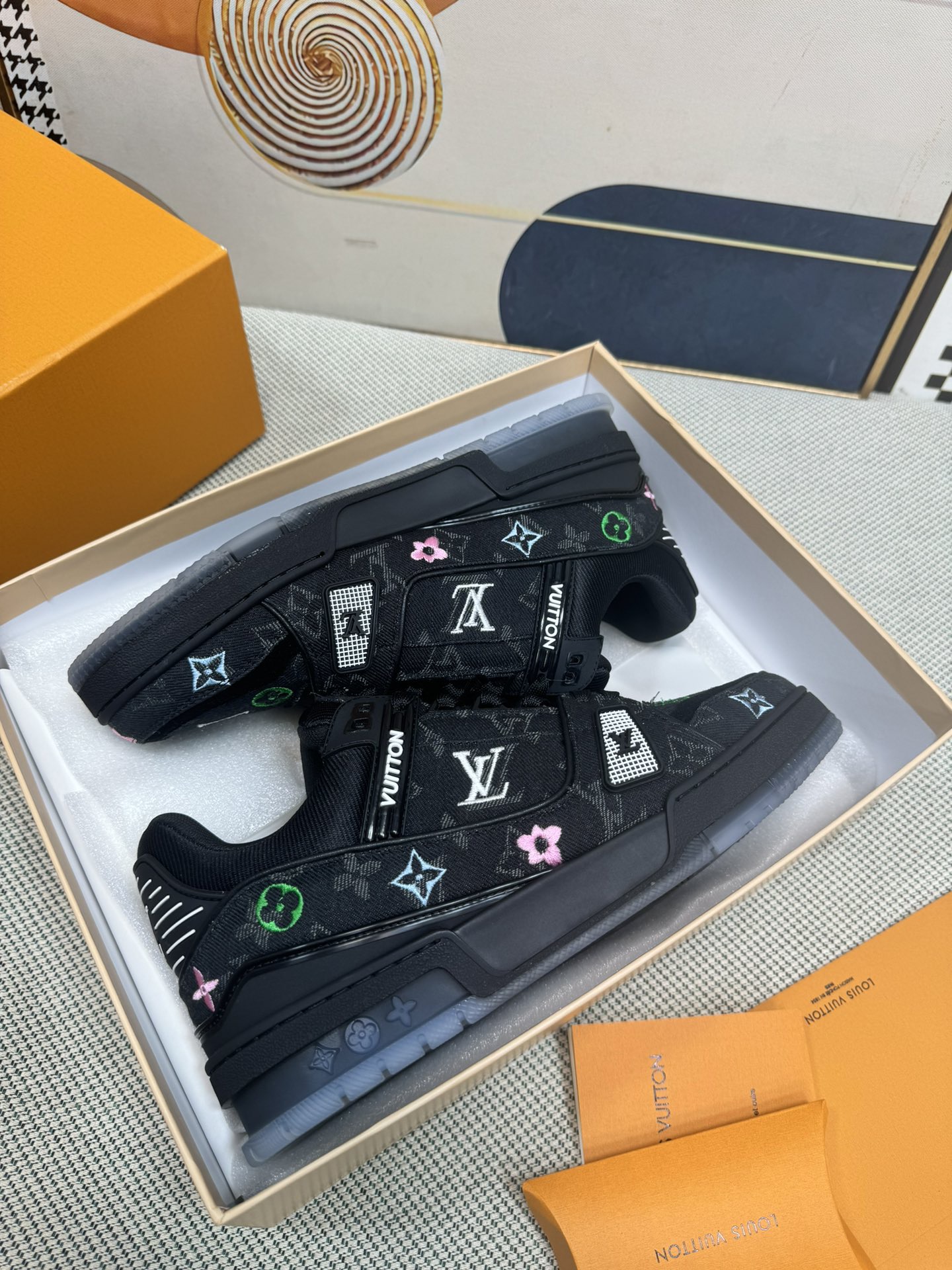 Men Women L*ouis V*uitton Top Sneaker L*V Trainer