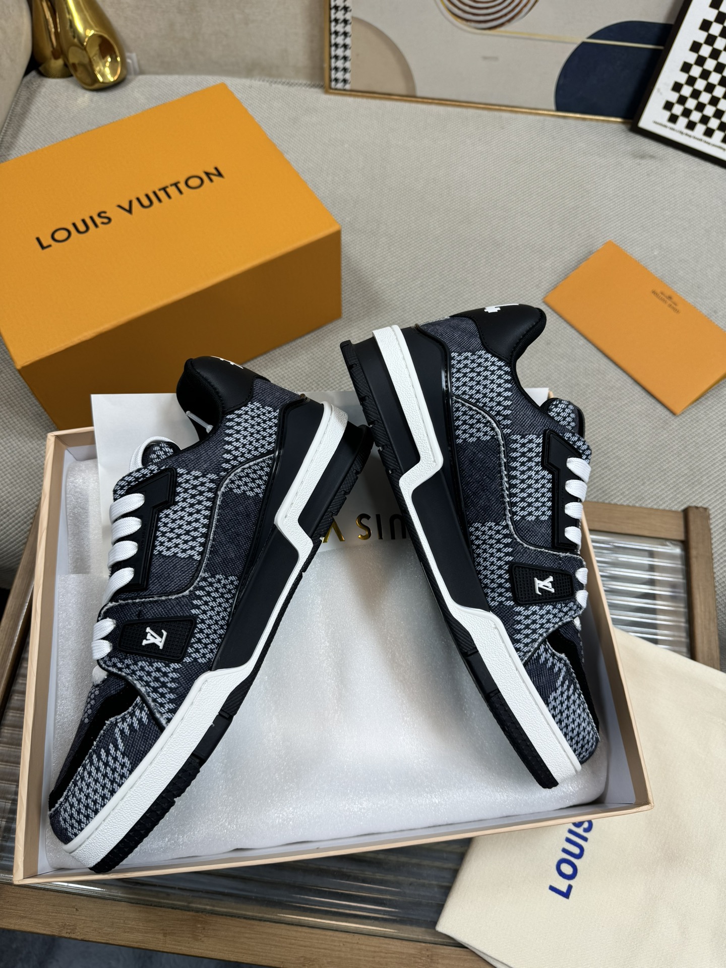 Men Women L*ouis V*uitton Top Sneaker L*V Trainer