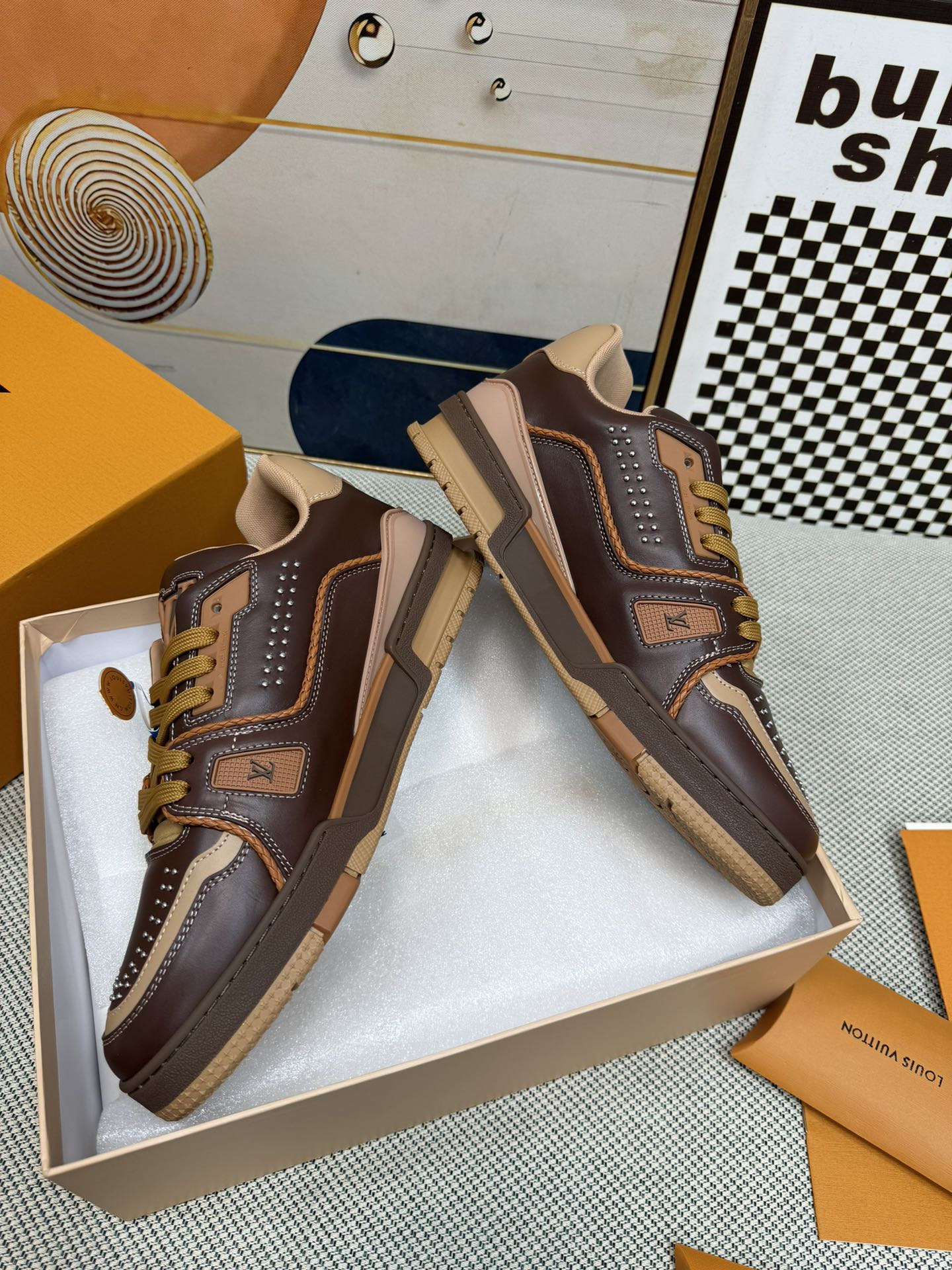 Men Women L*ouis V*uitton Top Sneaker L*V Trainer