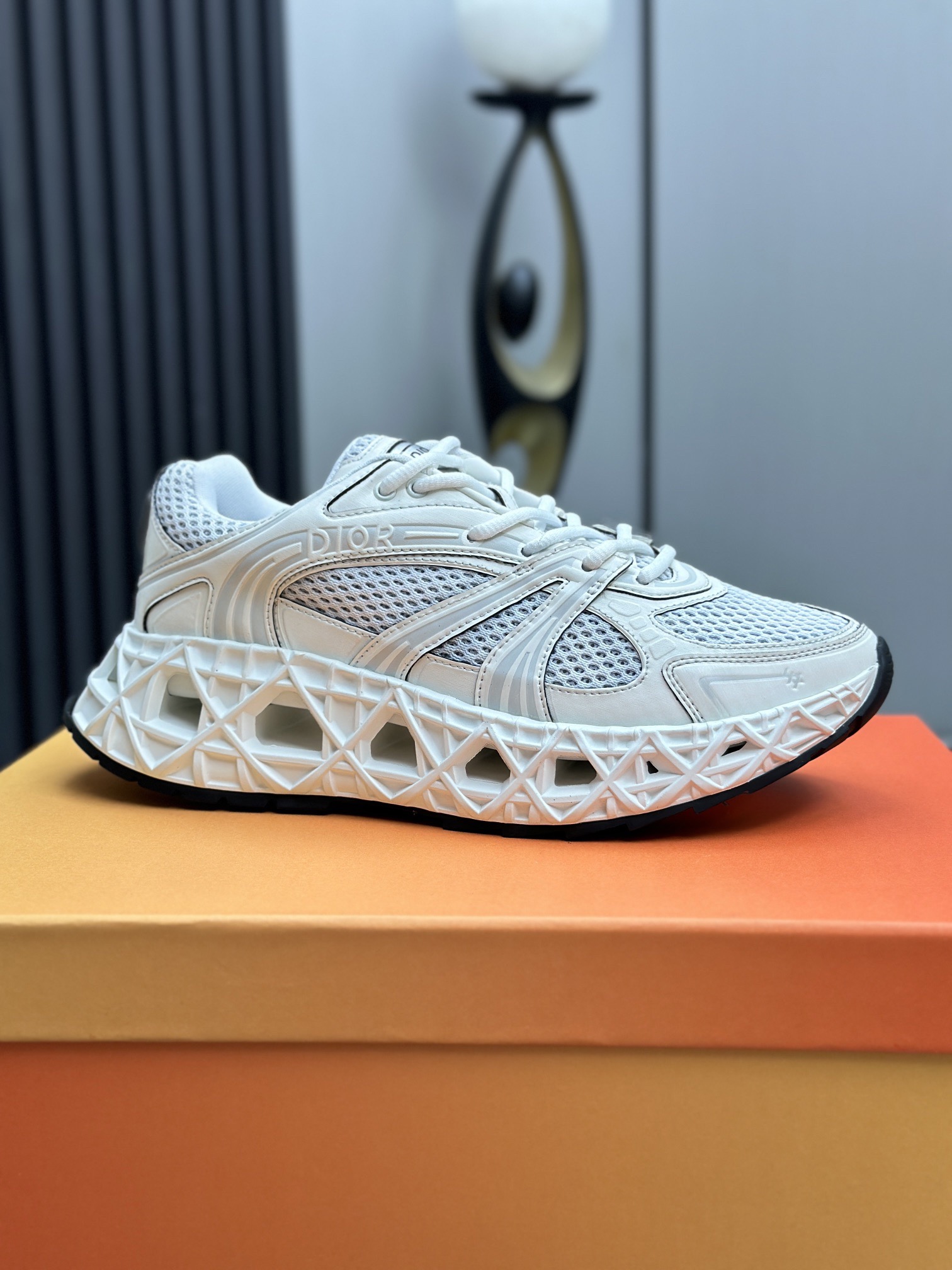 Men D*ior Top Sneaker（）