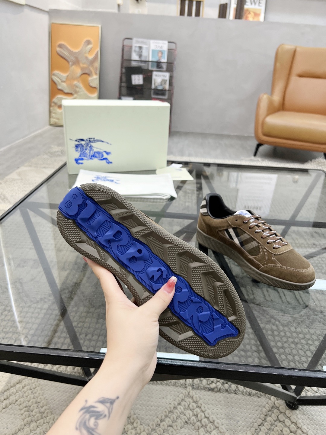 Men B*rberry Sneaker （）