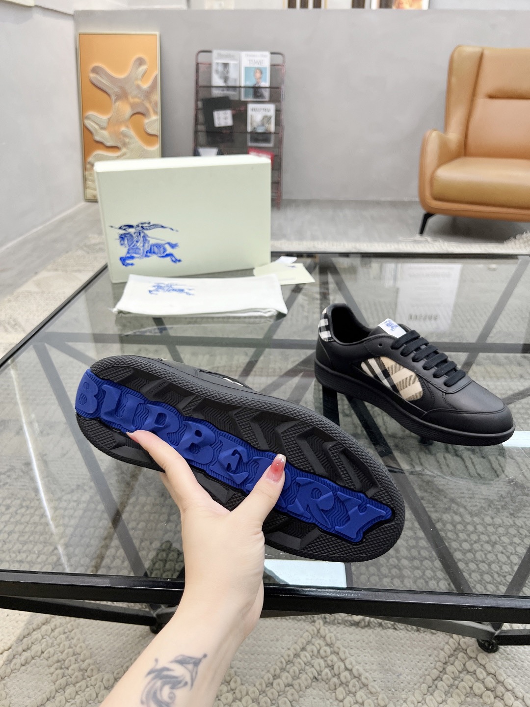 Men B*rberry Sneaker （）