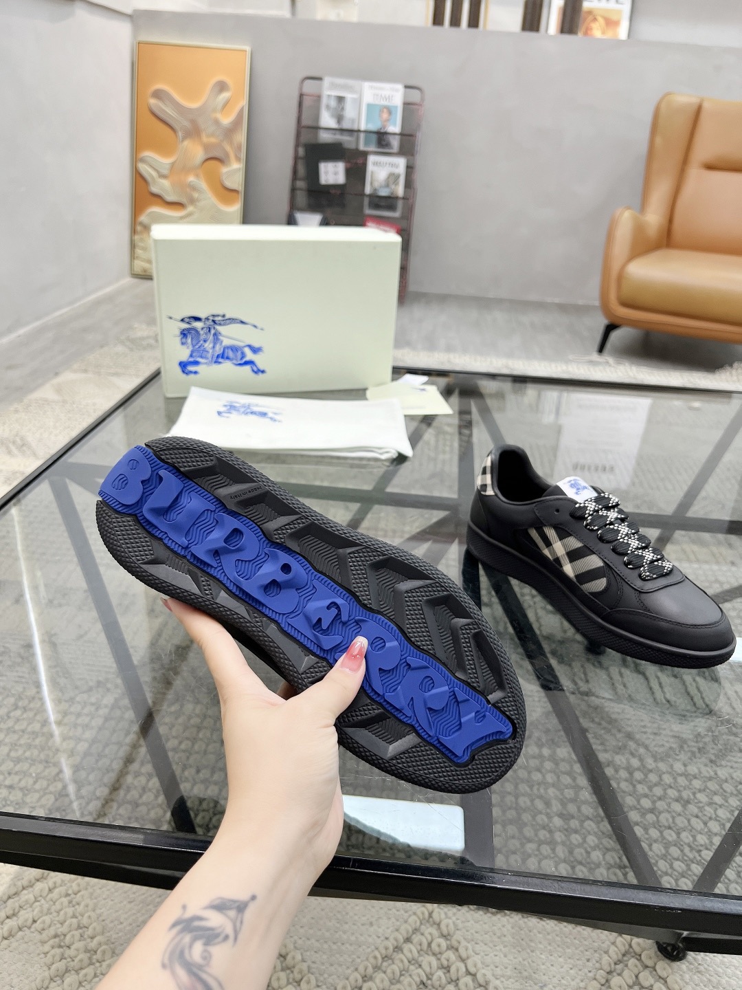 Men B*rberry Sneaker （）