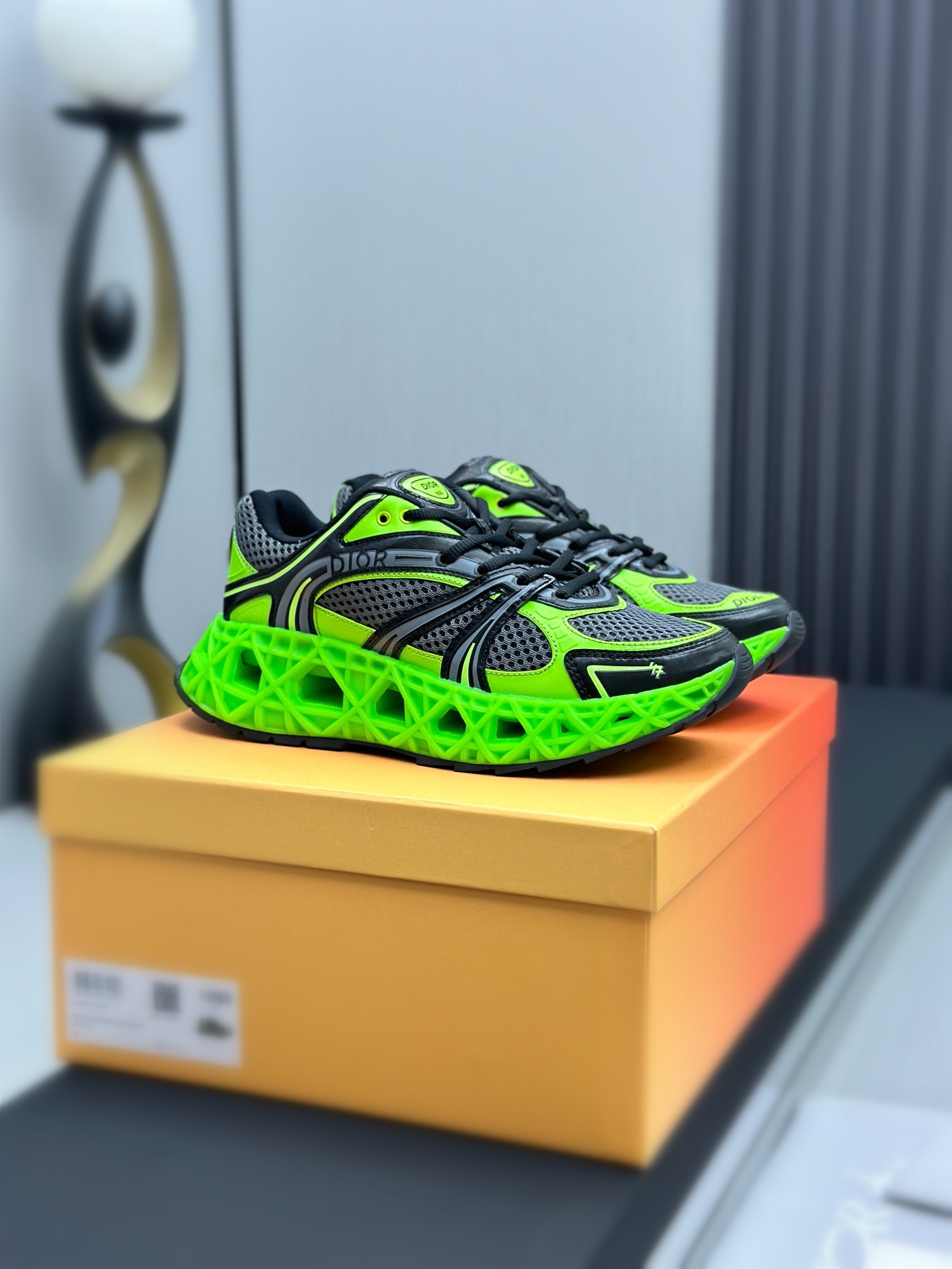 Men D*ior Top Sneaker（）