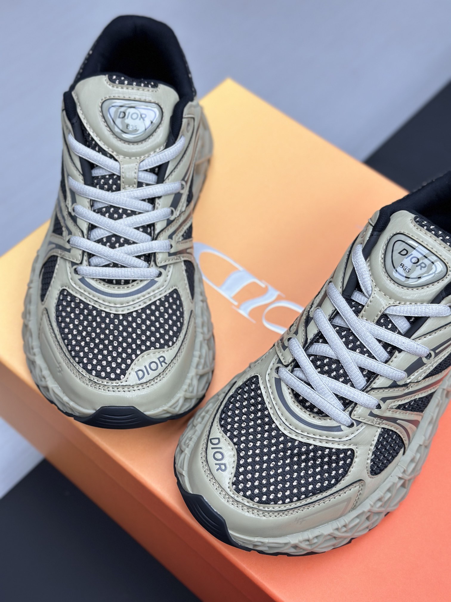 Men D*ior Top Sneaker（）