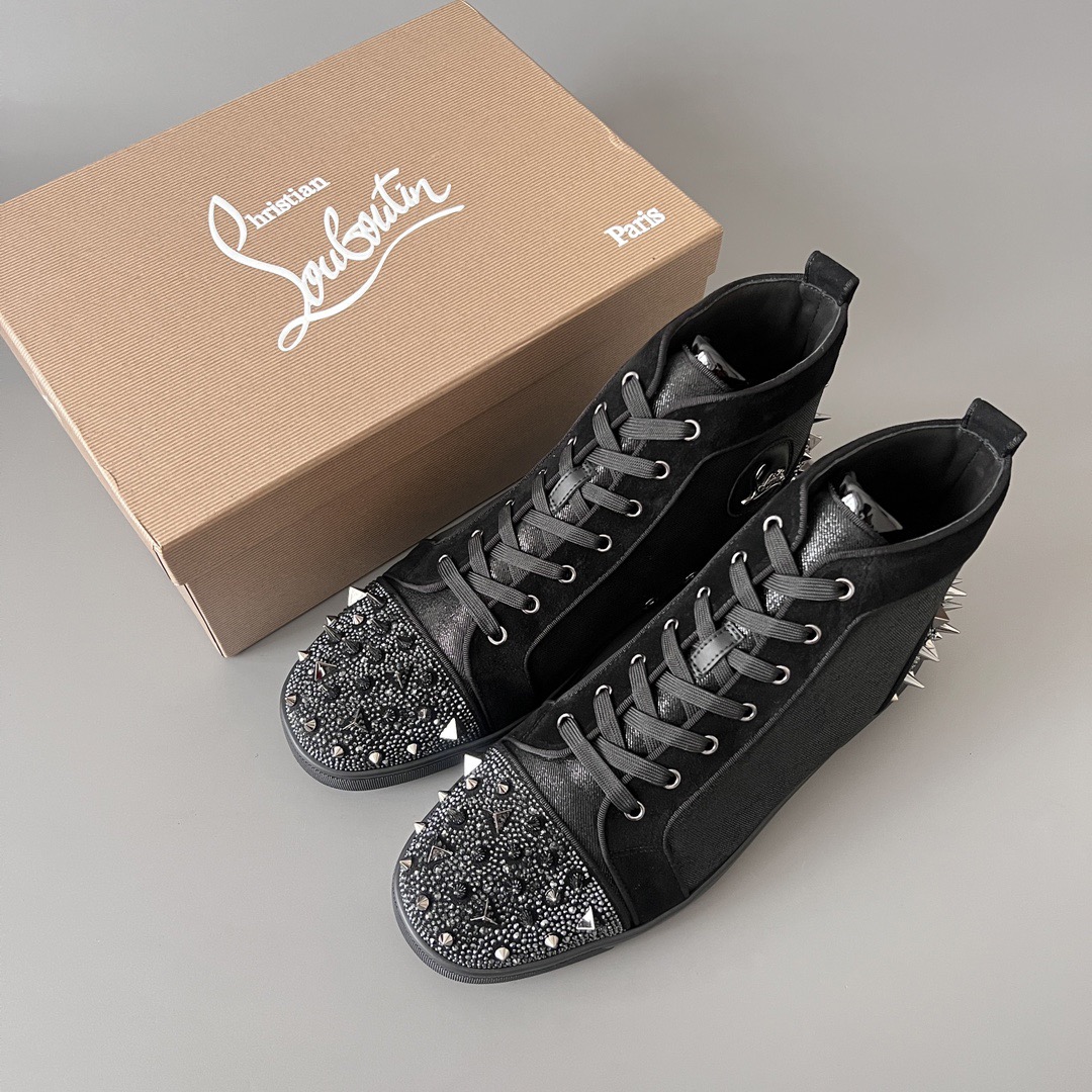 C*hristian ·Louboutin men women TOP sneakers