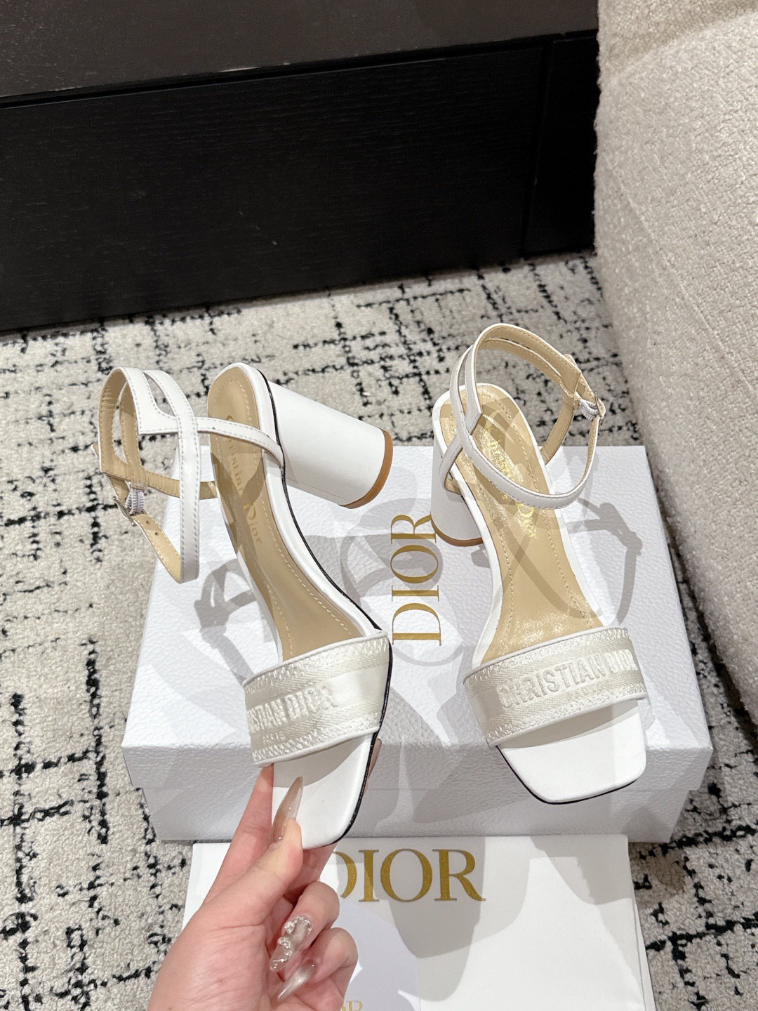 Women D*ior Top Quality Sandals