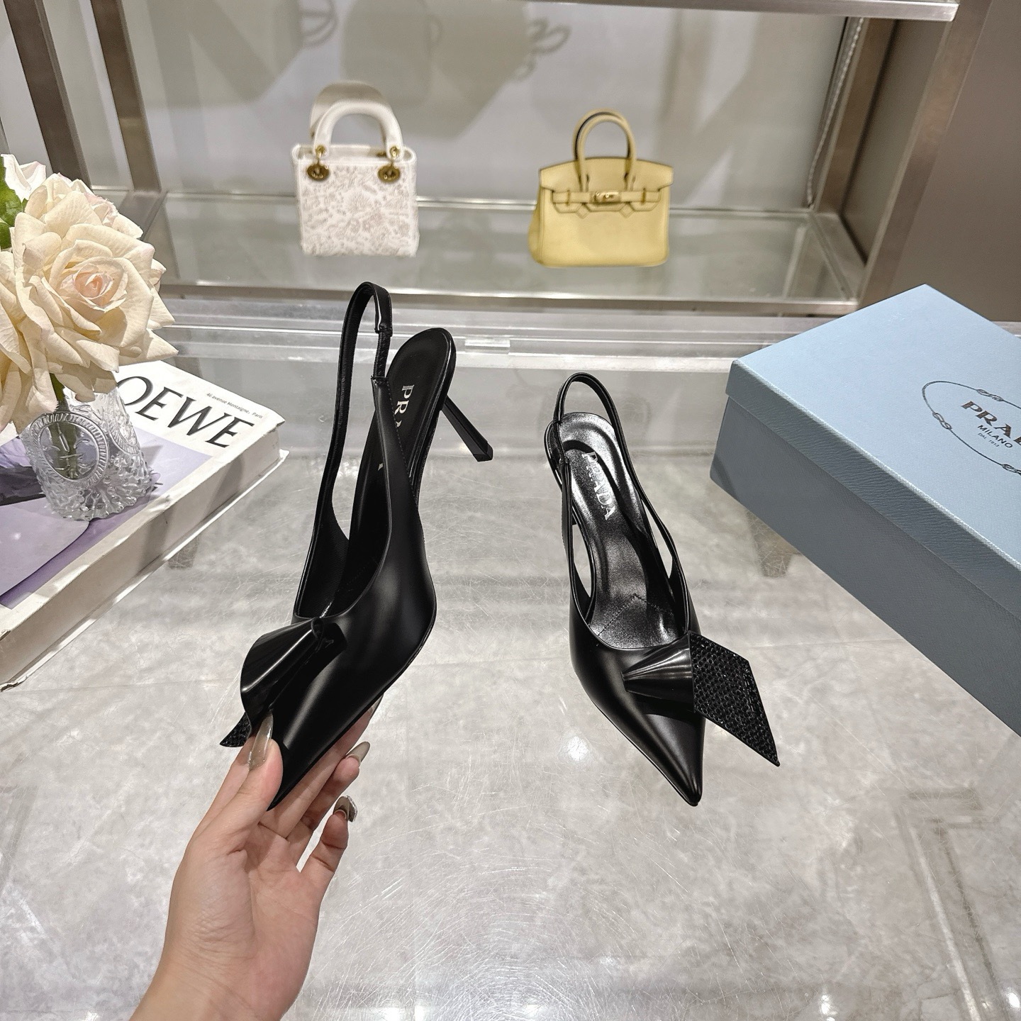 Women P*rada Top Quality Sandals