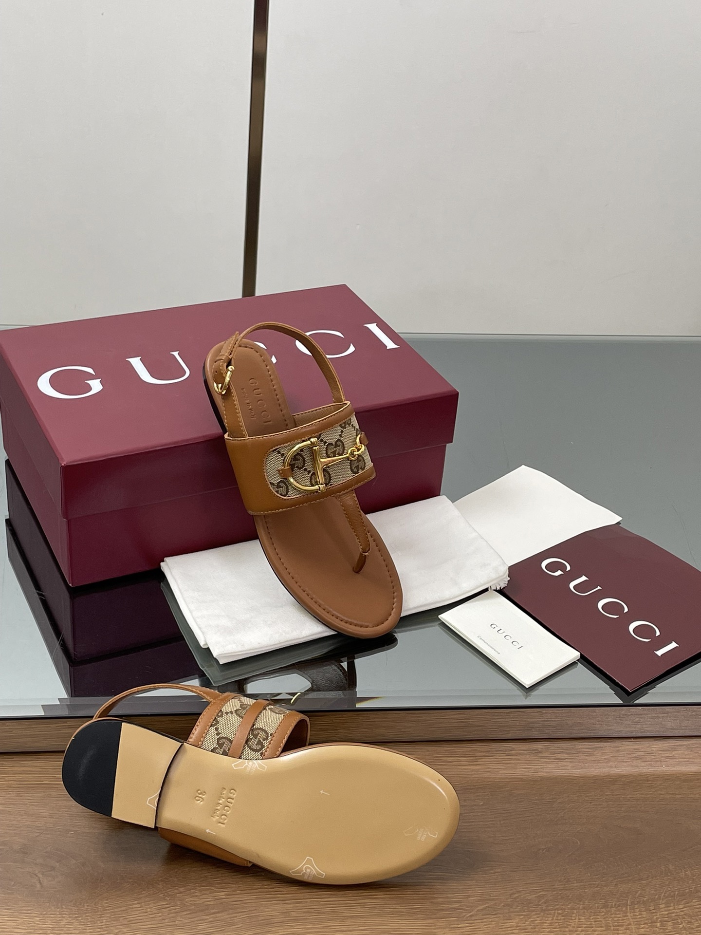 Women G*ucci Top Sandals