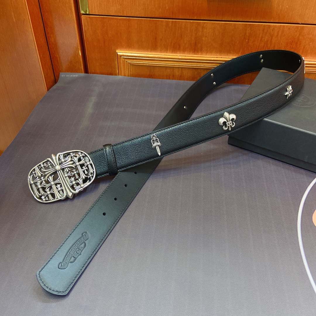 C*hromeH*earts Belts Top Quality 3.8cm