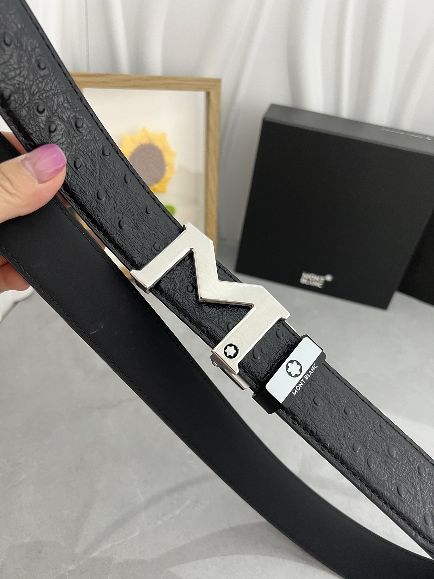 M*ontblanc Belts Top Quality