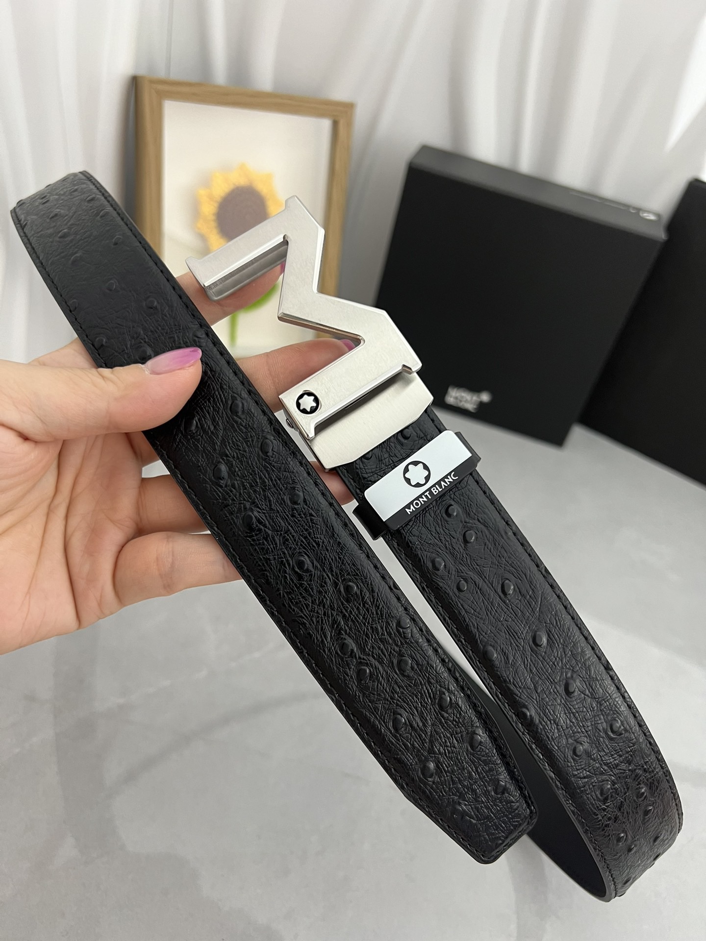 M*ontblanc Belts Top Quality