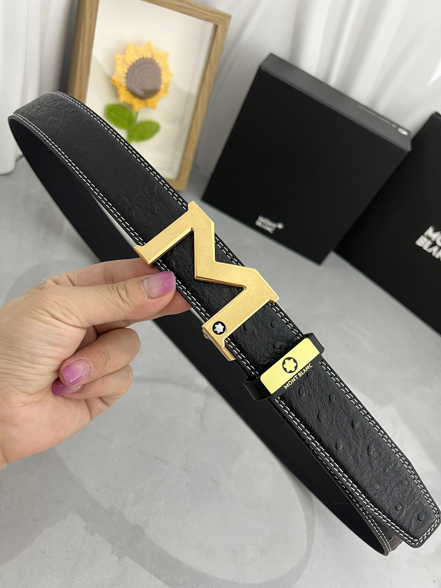 M*ontblanc Belts Top Quality