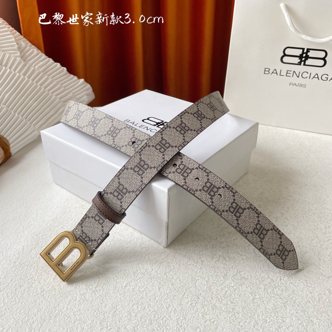 B*alenciaga Belts Top Quality