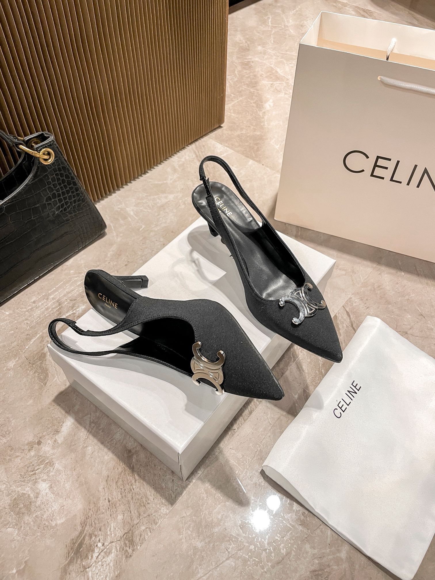 Women Top Quality C*eline shoes 5cm