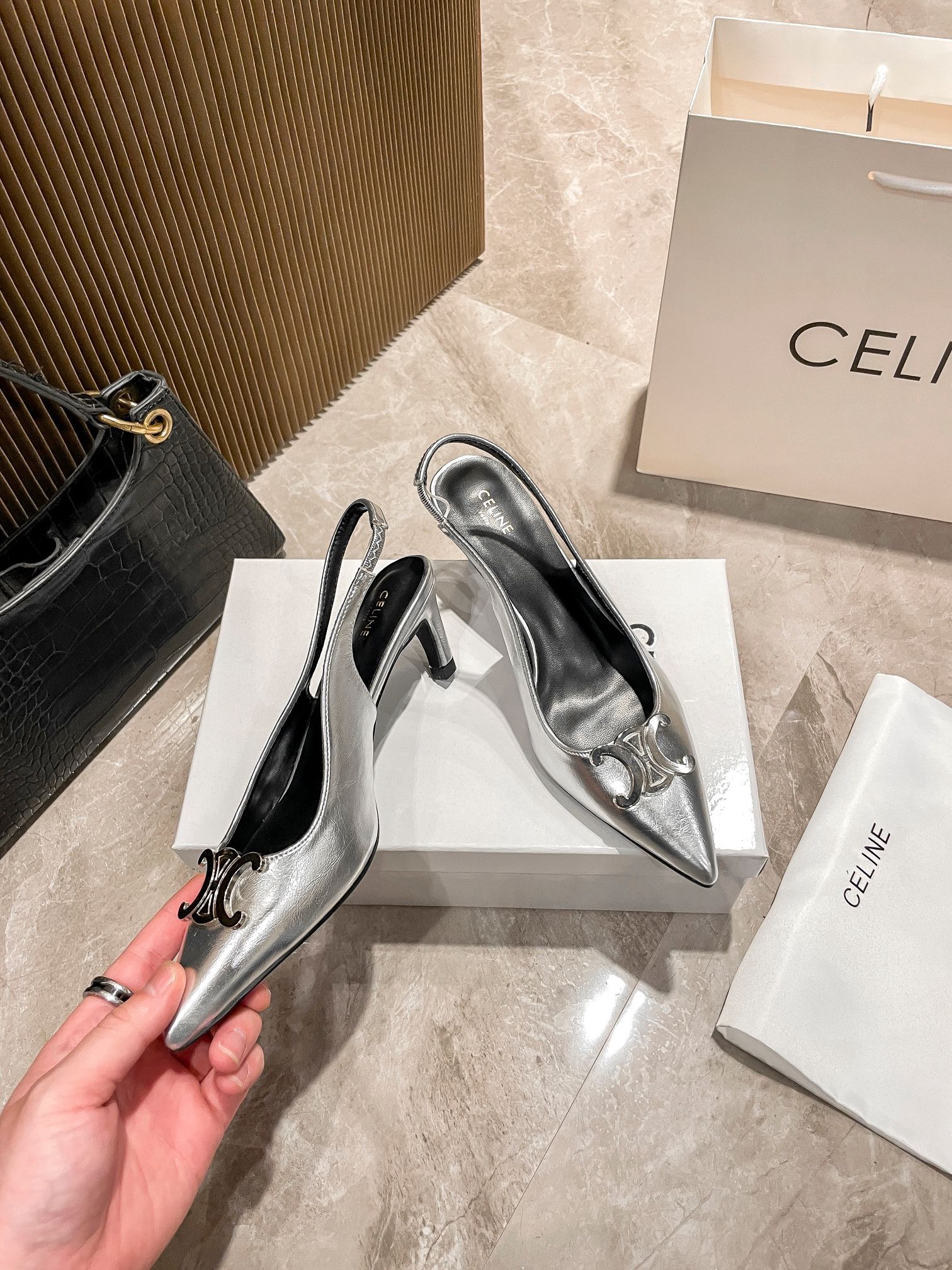 Women Top Quality C*eline shoes 5cm