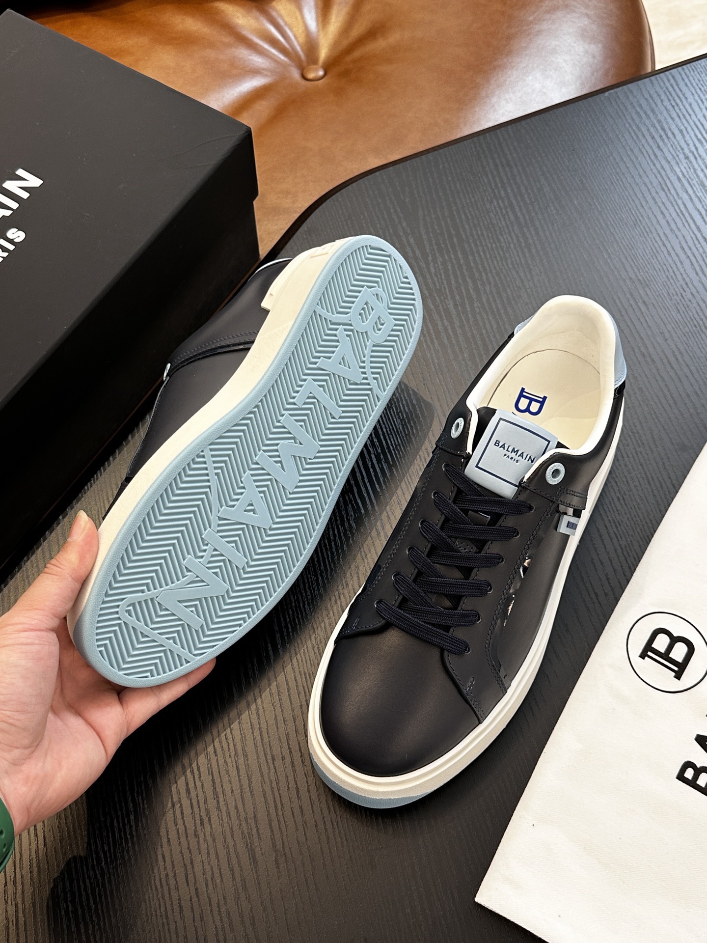 Women Men Top Quality B*almain shoes