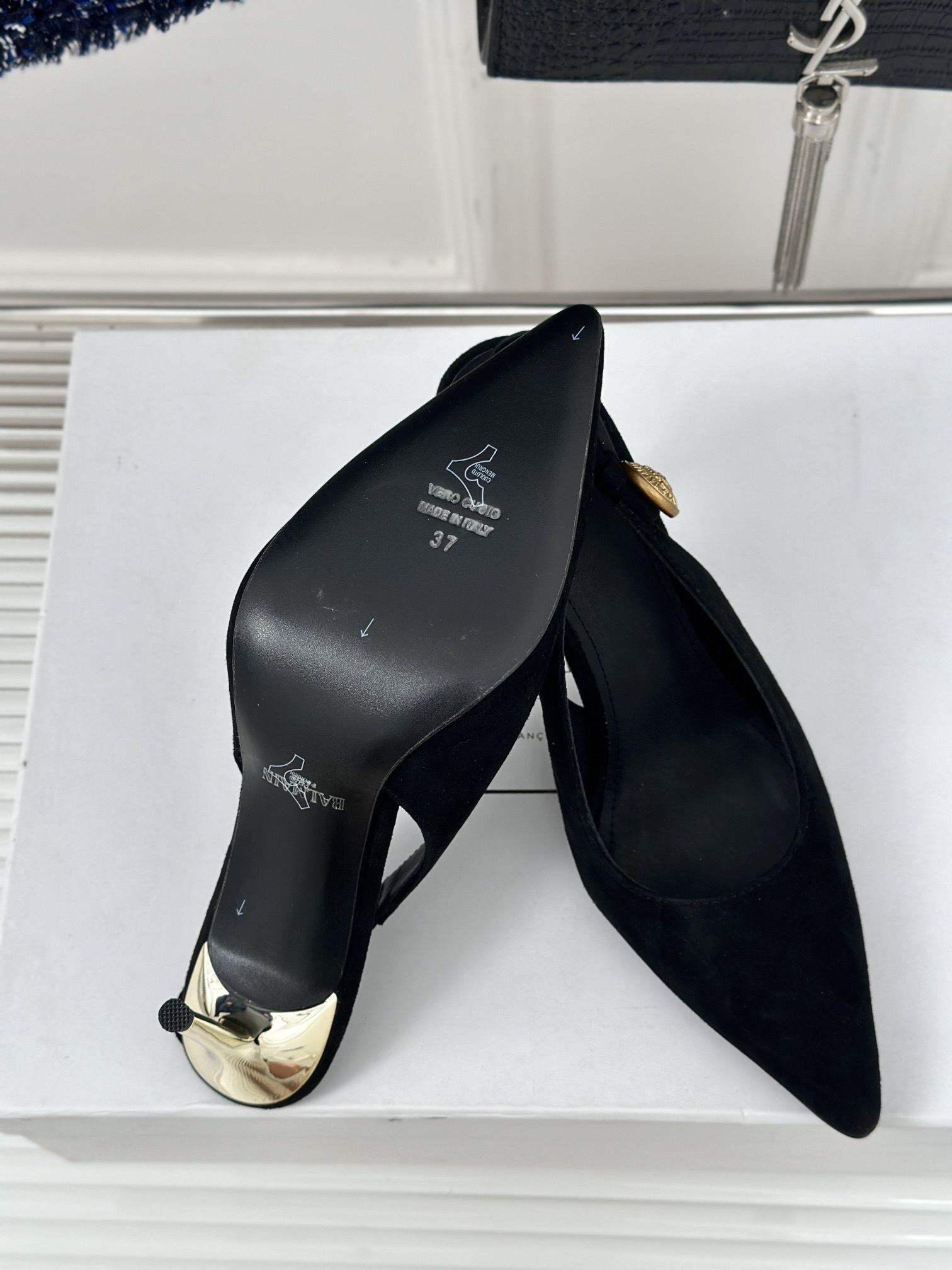 Women Top Quality B*almain shoes 10cm