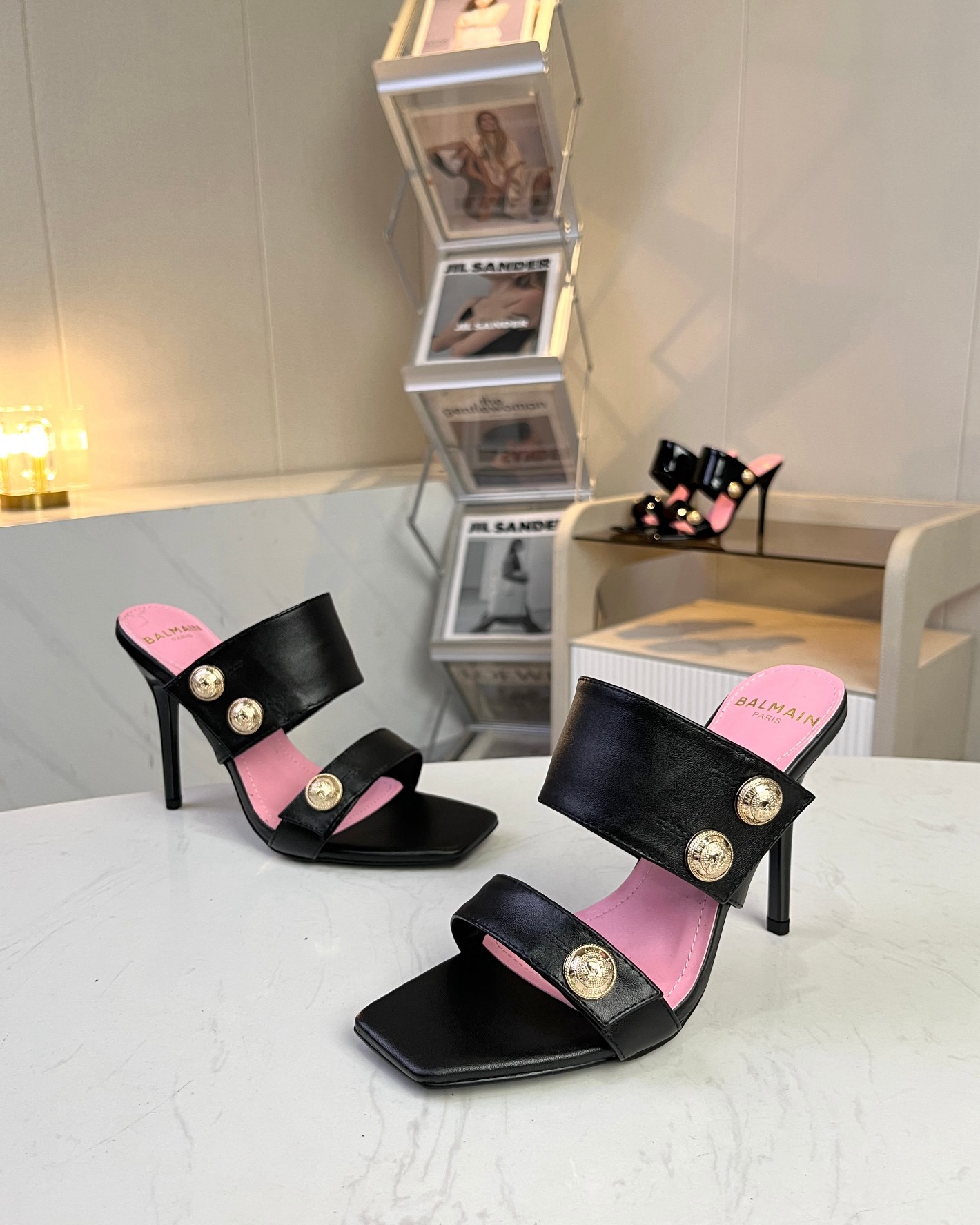 Women Top Quality B*almain shoes 10.5cm