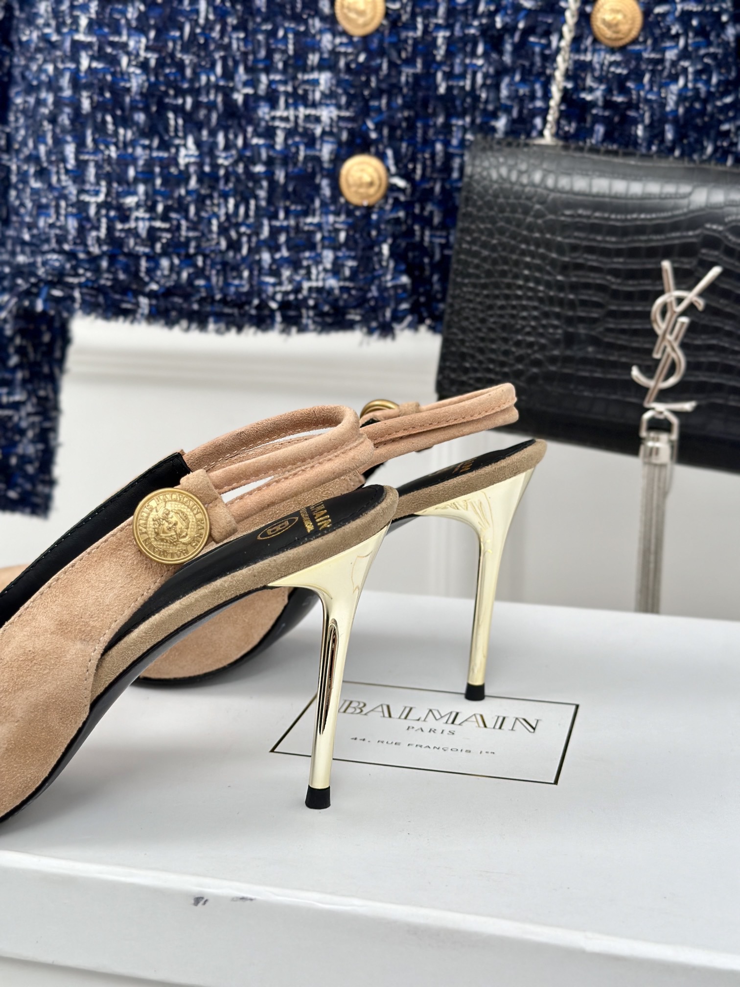 Women Top Quality B*almain shoes 10cm