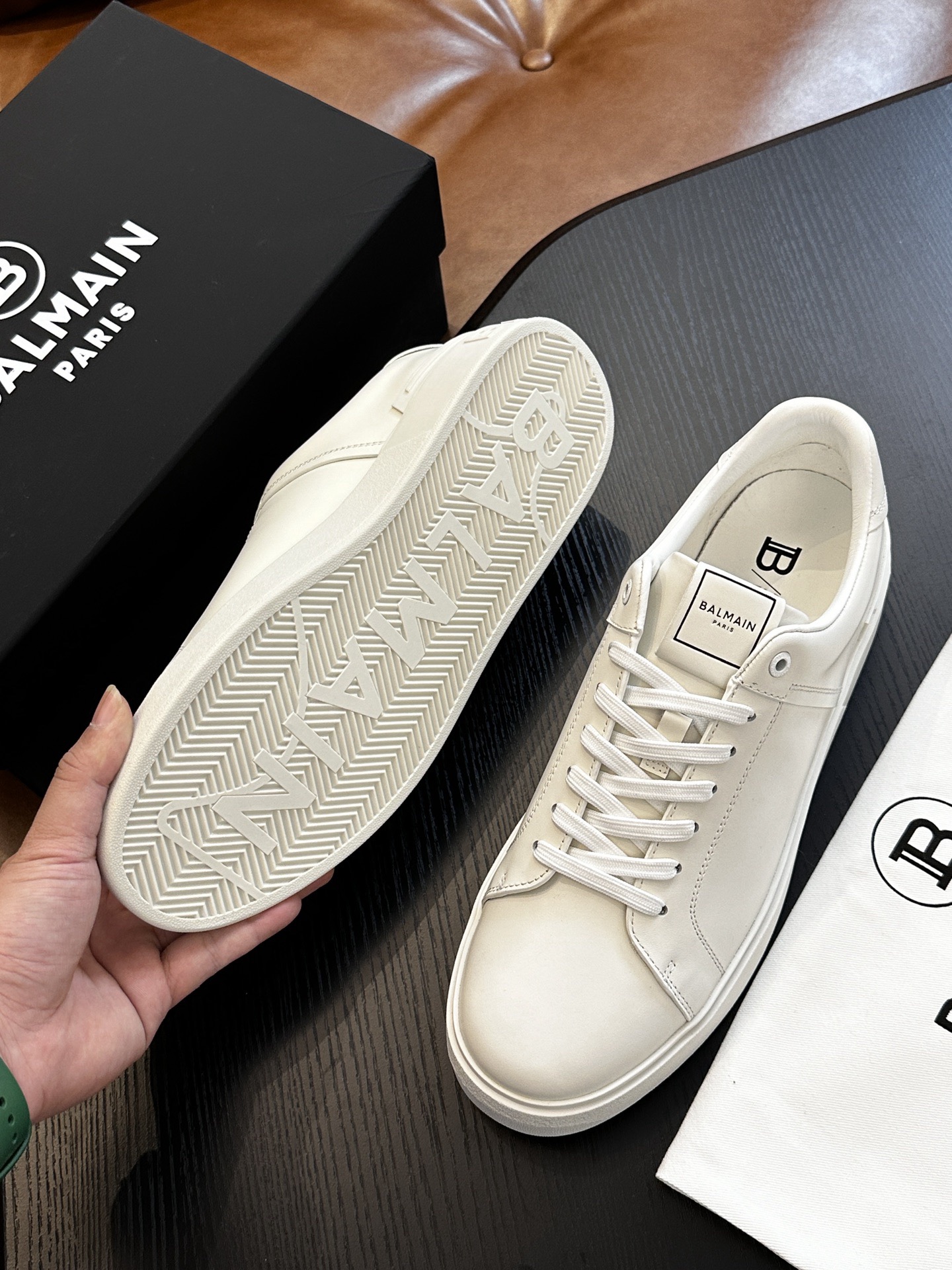 Women Men Top Quality B*almain shoes