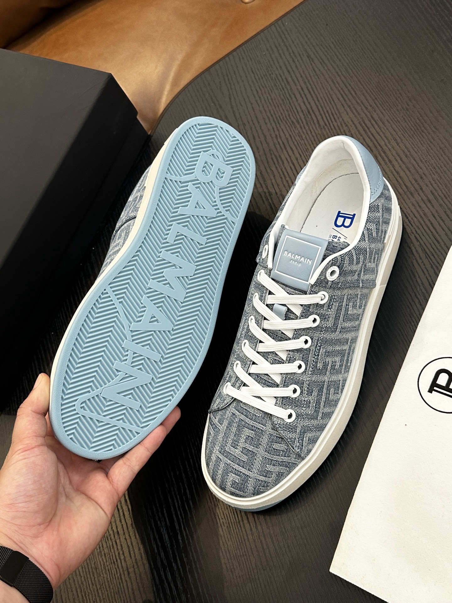 Women Men Top Quality B*almain shoes