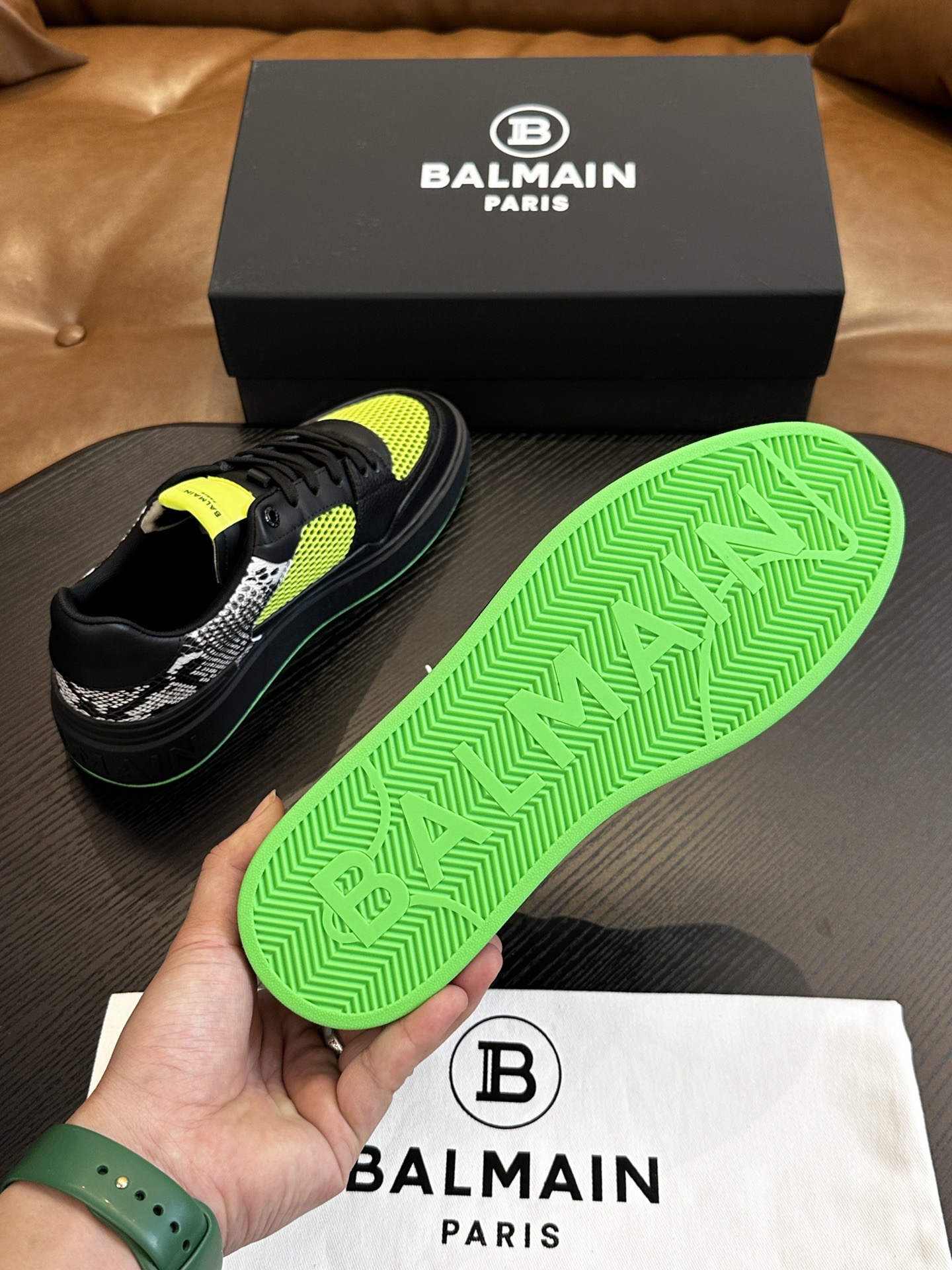 Women Men Top Quality B*almain shoes