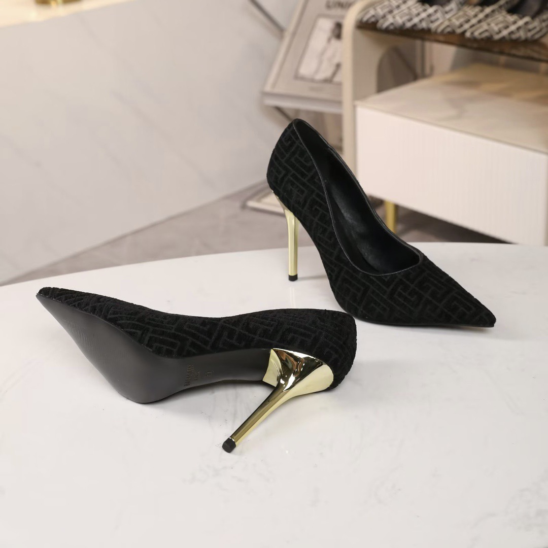 Women Top Quality B*almain shoes 10.5cm