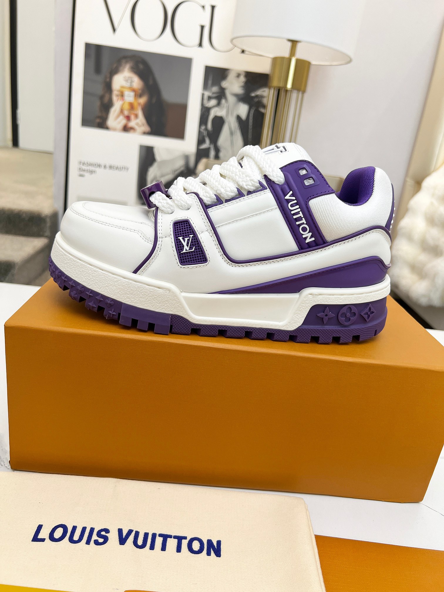 Men Women L*ouis V*uitton Top Sneaker L*V Trainer size 35-46