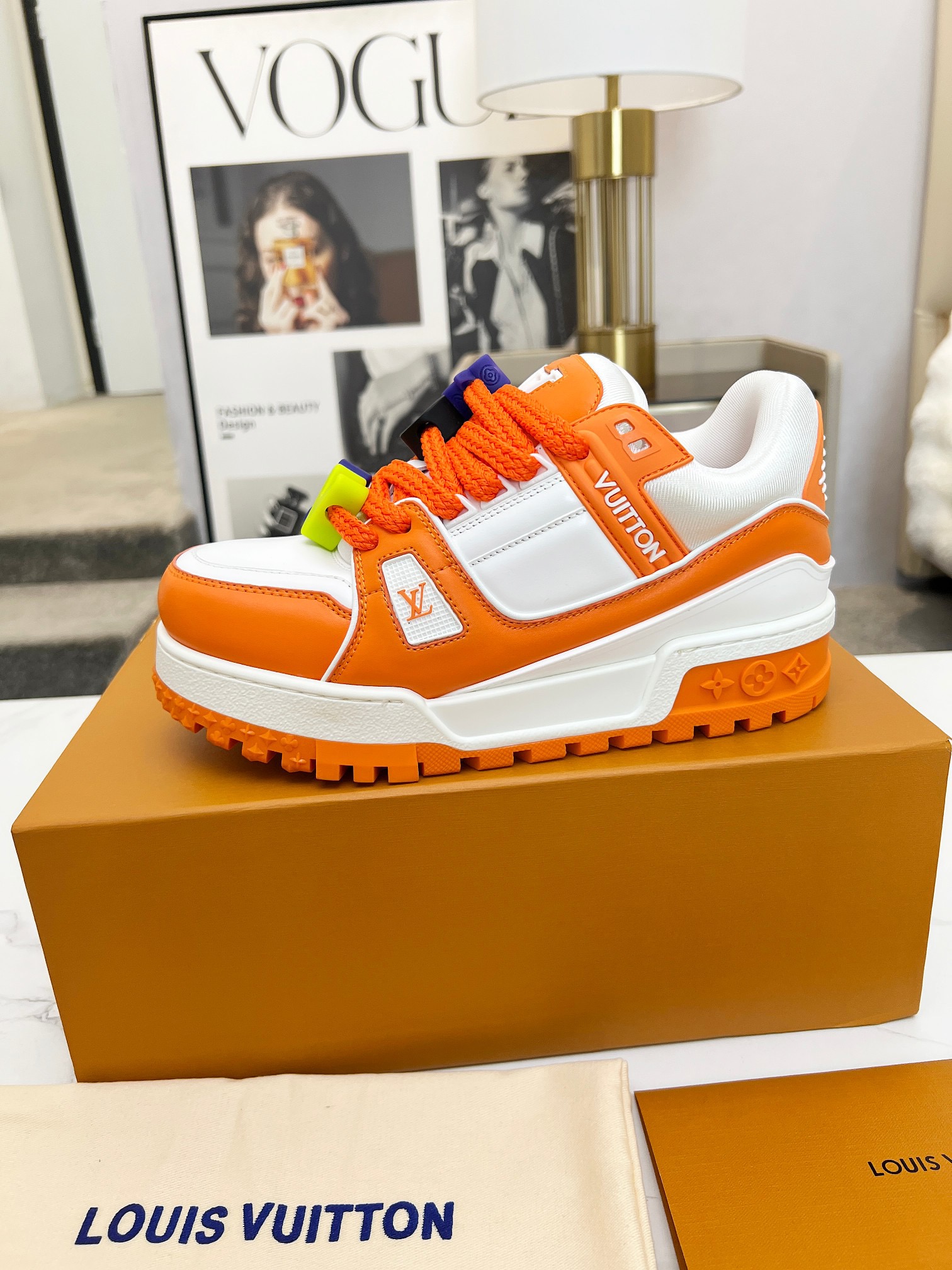 Men Women L*ouis V*uitton Top Sneaker L*V Trainer size 35-46