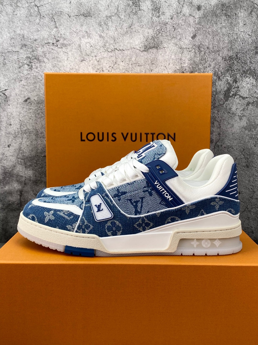 Men Women L*ouis V*uitton Top Sneaker L*V Trainer size 35-46