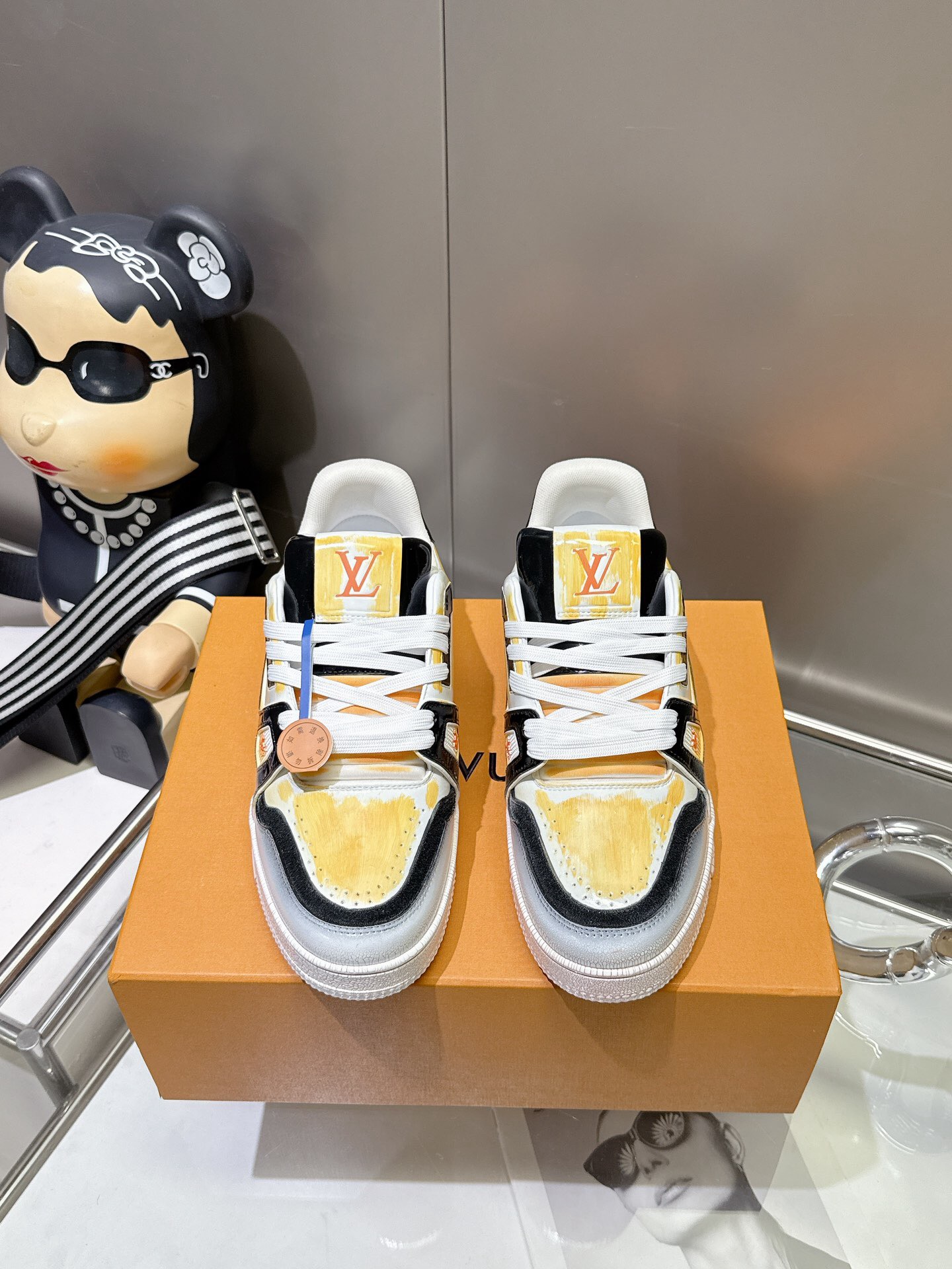 Men Women L*ouis V*uitton Top Sneaker L*V Trainer size 35-46