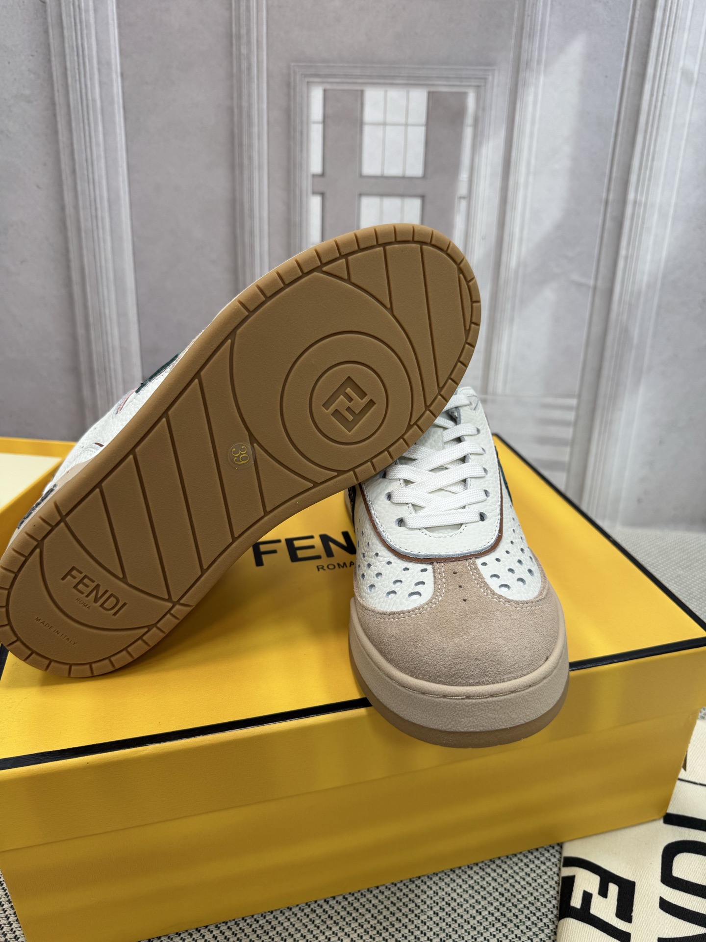 Men Women F*endi Top Sneakers size 35-46