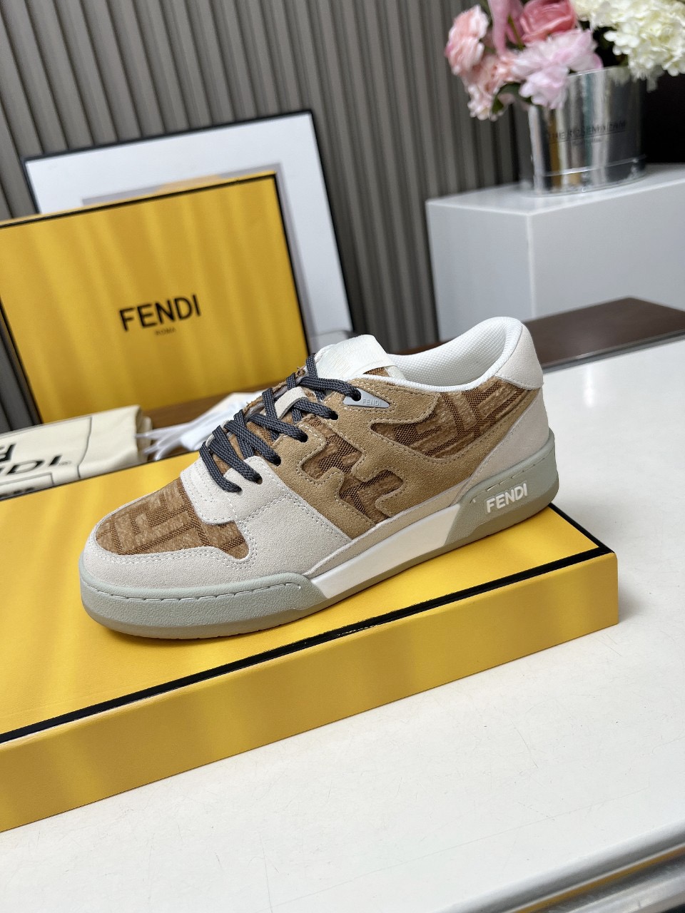 Men Women F*endi Top Sneakers size 35-46