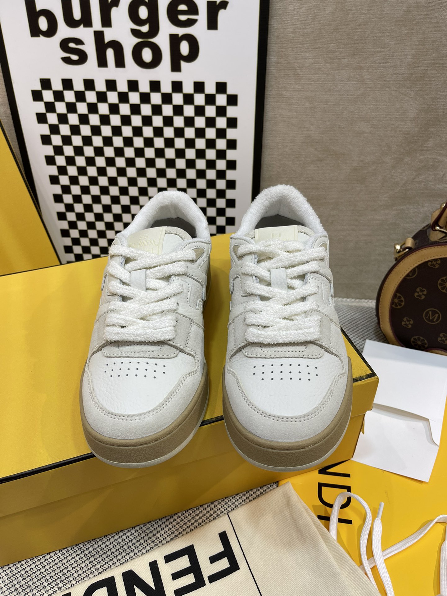 Men Women F*endi Top Sneakers size 35-46