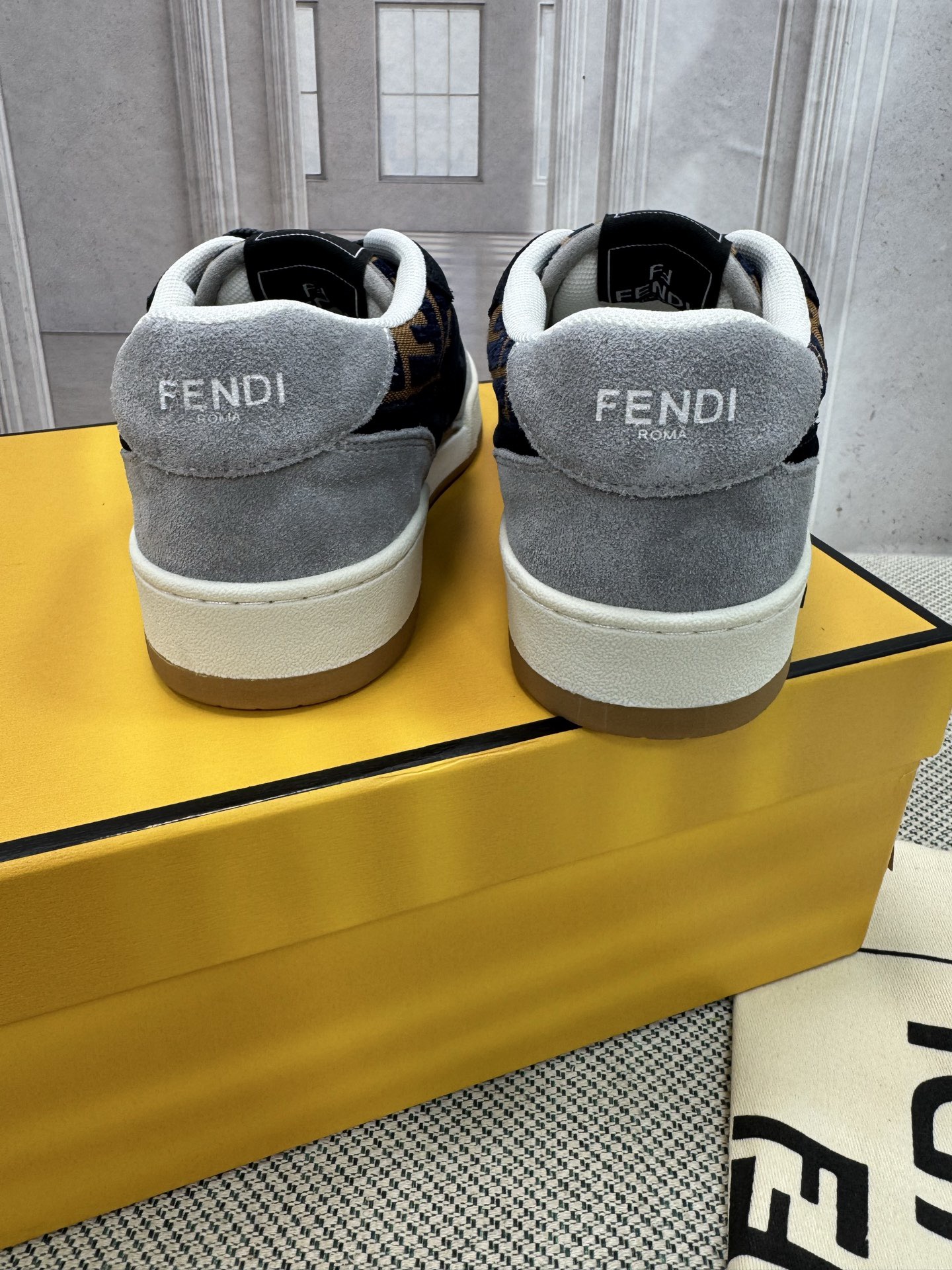 Men Women F*endi Top Sneakers size 35-46