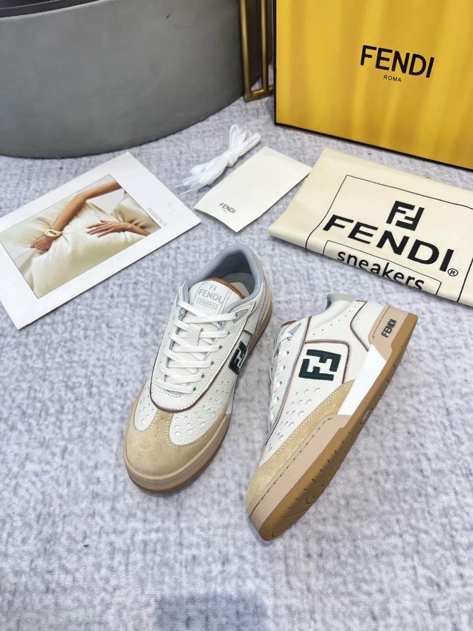 Men Women F*endi Top Sneakers size 35-46