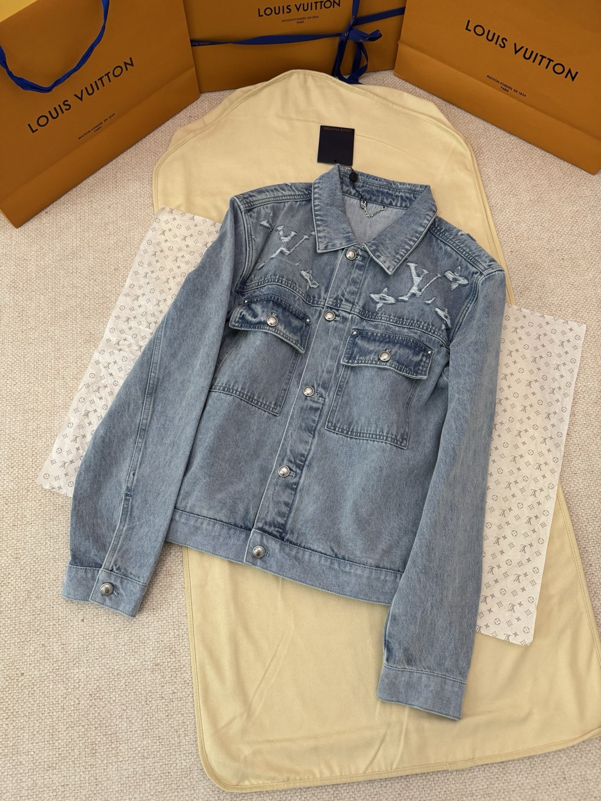 L*V Louis Vuitt*on Top Quality 1:1 Jacket