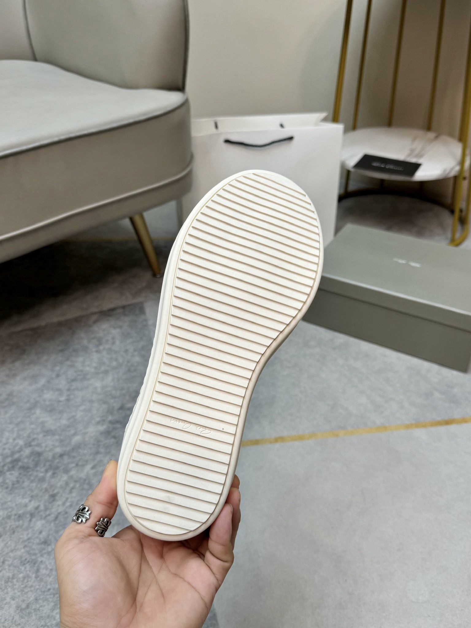 Men Women R*ICK OWENS Top SNEAKERS