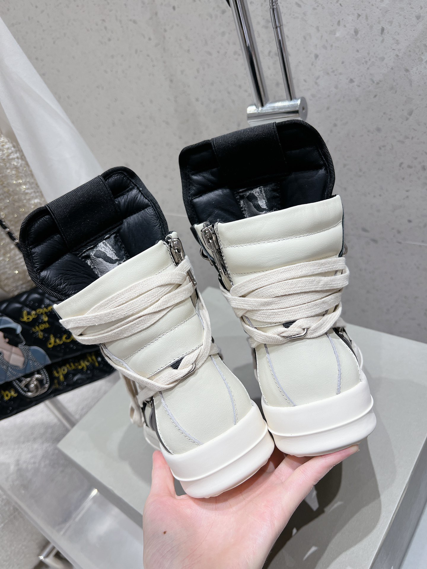 Men Women R*ICK OWENS Top SNEAKERS