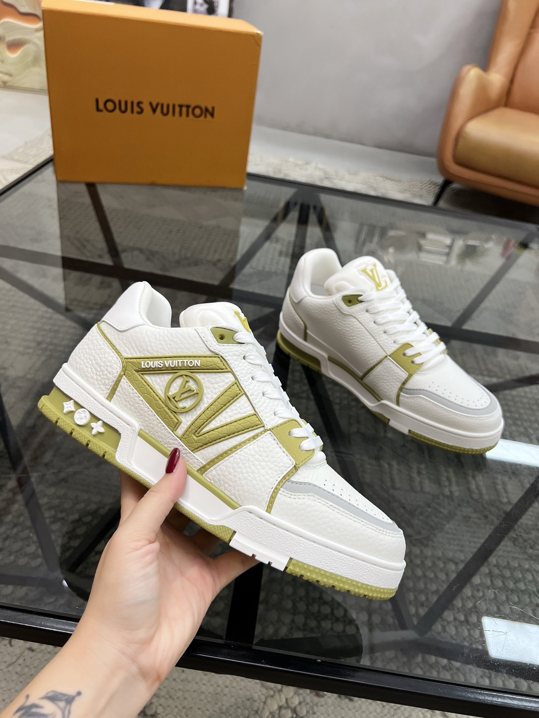 Men L*ouis V*uitton Top Sneaker L*V Shoes
