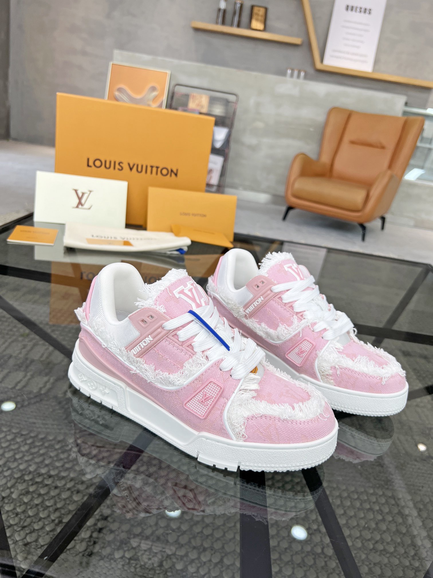 Men L*ouis V*uitton Top Sneaker L*V Shoes