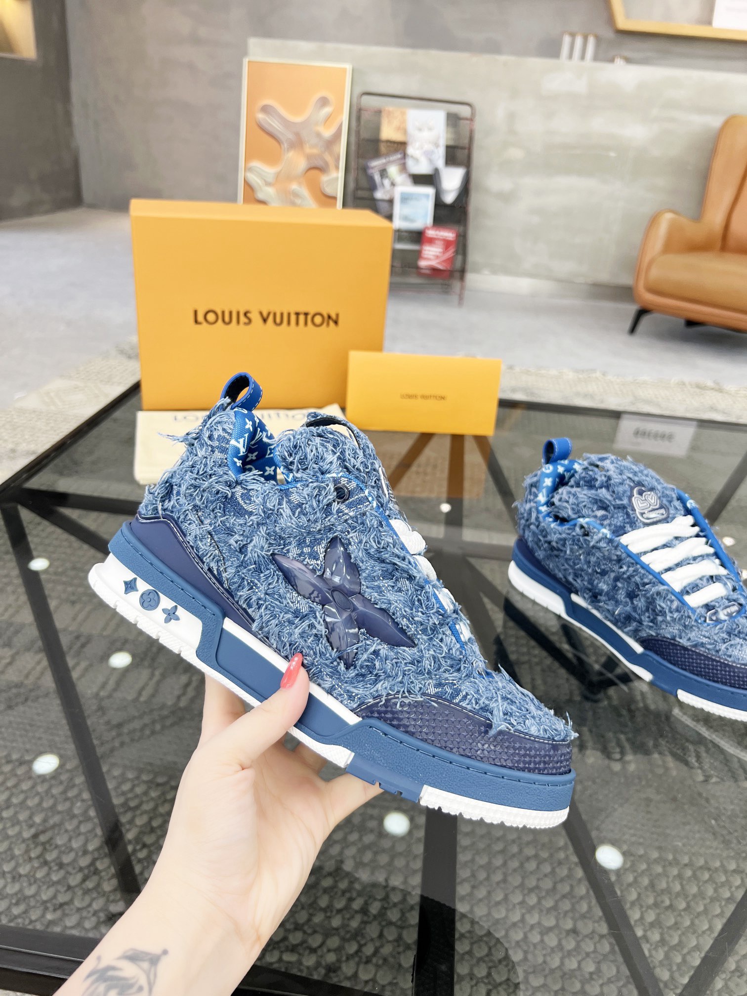 Men L*ouis V*uitton Top Sneaker L*V Shoes