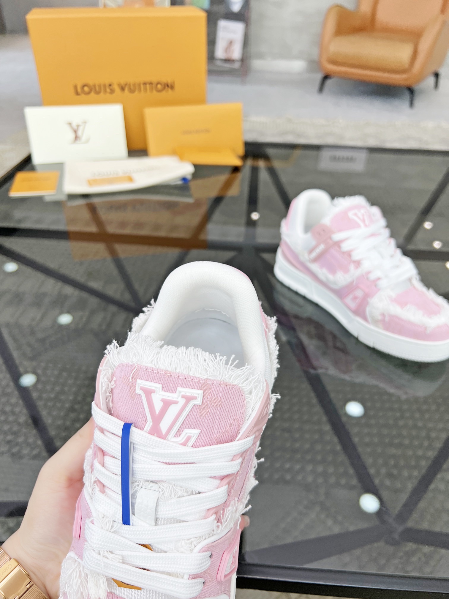 Men L*ouis V*uitton Top Sneaker L*V Shoes