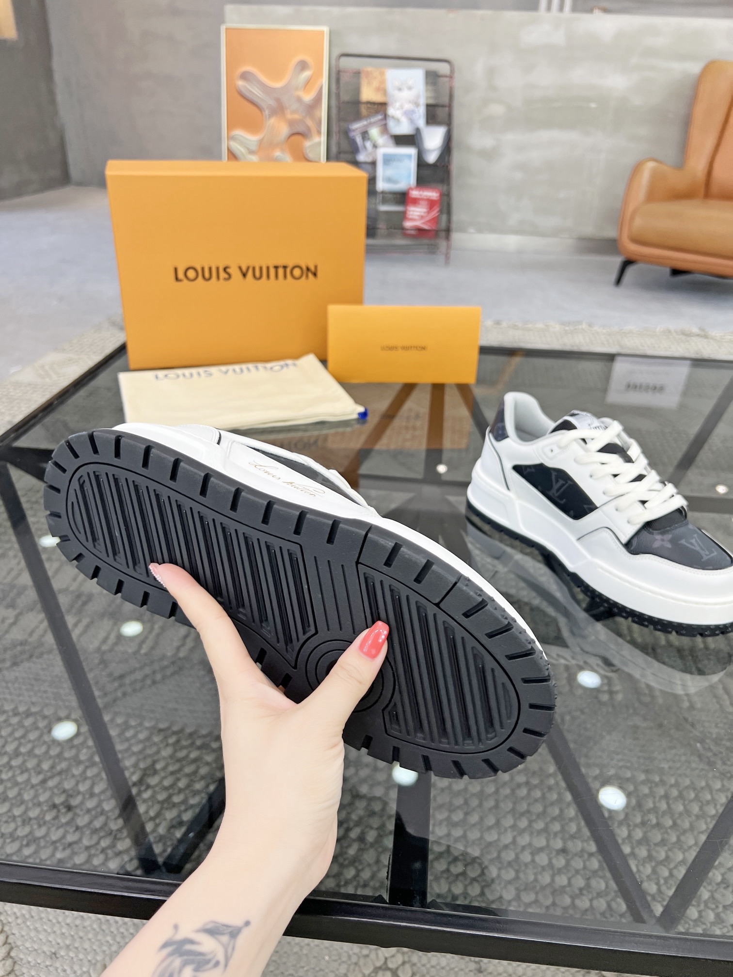 Men L*ouis V*uitton Top Sneaker L*V Shoes